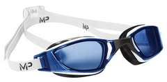 Окуляри для плавання Michael Phelps XCEED WH/BLK L/BL (біло-чорні; сині лінзи)