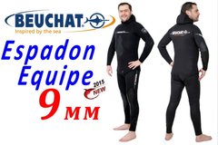 Гідрокостюм для підводного полювання у холодній воді Beuchat Espadon Equipe 9 мм, L, 9 мм