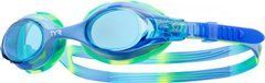 Окуляри для плавання TYR Swimple Tie Dye Kids, Blue/Green/Blue