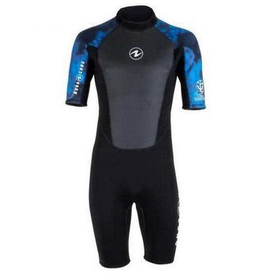 Гидрокостюм для дайвинга Aqua Lung HydroFlex Shorty 3mm мужской, M, 3 мм