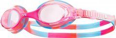 Окуляри для плавання TYR Swimple Tie Dye Kids, Pink/Black/White (667)