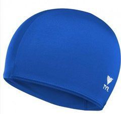 Шапочка для плавання TYR Solid Lycra Swim Cap, Royal