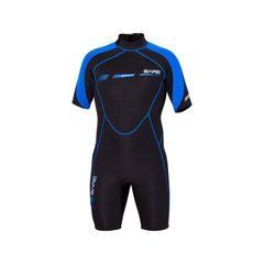 Гідрокостюм Bare Sport S-Flex Shorty 2mm чорно-синій, розмір: XXL