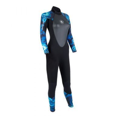 Гидрокостюм для дайвинга Aqua Lung HydroFlex 3mm мужской (черно-синий), ML, 3 мм