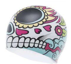 Шапочка для плавання TYR La Vengadora Silicone Swim Cap, Multi (960)