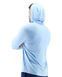 Футболка чоловіча з довгим рукавом та капюшоном TYR Men&rsquo;s SunDefense Hooded Shirt, Sky Blue M