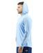 Футболка чоловіча з довгим рукавом та капюшоном TYR Men&rsquo;s SunDefense Hooded Shirt, Sky Blue M