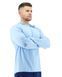 Футболка чоловіча з довгим рукавом та капюшоном TYR Men&rsquo;s SunDefense Hooded Shirt, Sky Blue M