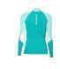 РЕГЛАН SCUBAPRO RASH GUARD WOMEN БІЛО-БІРЮЗОВИЙ
