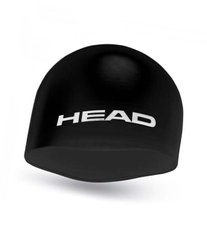 Шапочка для плавання HEAD SILICONE MOULDED (чорна)