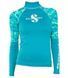 РЕГЛАН SCUBAPRO RASH GUARD WOMEN БИРЮЗОВЫЙ