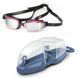 Очки для плавания стартовые Michael Phelps Xceed Lady Mirrored (розово-черный)