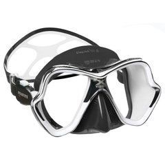 Маска для дайвинга Mares X-Vision Chrome LS (бело-черный)