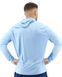 Мужская футболка с длинным рукавом и капюшоном TYR Men&rsquo;s SunDefense Hooded Shirt, Sky Blue XL