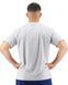 Футболка мужская с коротким рукавом TYR Men&rsquo;s SunDefense Short Sleeve Shirt, Light Grey XXL