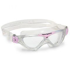 Очки для плавания Aqua Sphere Vista Jr (прозрачно-розовый)