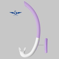 Трубка Dive Swim с позитивной плавучастью  Lilac