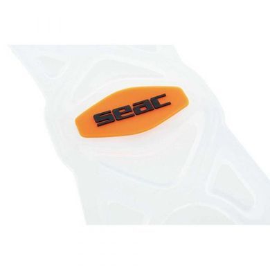 Маска полнолицевая для снорклинга Seac Fun Junior детская (сине-оранжевый) XS-S, Синій , Помаранчевий, XS-S