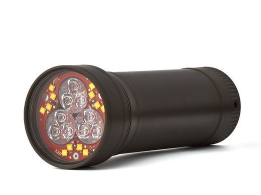 Фонарь для подводной охоты, дайвинга, а также видеосъемки &laquo;HunterProLight-4 V4&raquo;, 5000К(холодый), 5000К+3000К
