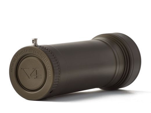Фонарь для подводной охоты, дайвинга, а также видеосъемки &laquo;HunterProLight-4 V4&raquo;, 5000К(холодый), 5000К+3000К