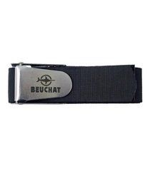 РЕМЕНЬ BEUCHAT НЕЙЛОНОВЫЙ C МЕТАЛЛИЧЕСКОЙ ПРЯЖКОЙ ЧЕРНЫЙ