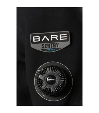 СУХОЙ ГИДРОКОСТЮМ BARE SENTRY PRO DRY MENS ЧЕРНЫЙ