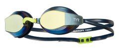 Окуляри для плавання TYR Blackops 140EV Mirrored, Gold/ Navy (759)