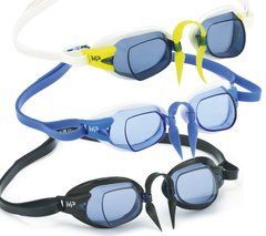 Окуляри для плавання Michael Phelps CHRONOS WH/LM L/DK (біло-сині; лінзи сині)