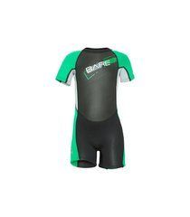 ГІДРОКОСТЮМ ДИТЯЧИЙ BARE MANTA SHORTY 2 MM ЧОРНО-ЗЕЛЕНИЙ