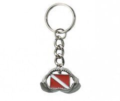 Аксесуари SCUBA PEWTER KEYCHAIN SHARK JAW'09