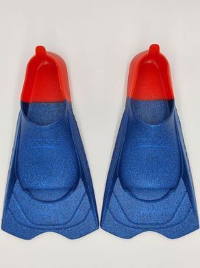 Ласти для плавання короткі Zoggs Short Blade Eco Fins 33/34 р. (синьо-червоний)