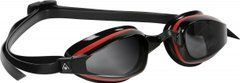 Окуляри для плавання Michael Phelps K180 RD/BLK L/DK (червоно-чорні; темні лінзи)
