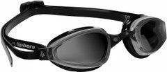 Окуляри для плавання Michael Phelps K180 SIL/BLK L/DK (срібно-чорні; темні лінзи)