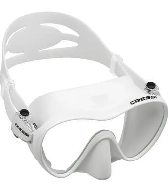МАСКА CRESSI F1 FRAMELESS БЕЛАЯ