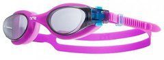 Окуляри для плавання TYR Vesi Youth, Smoke/Purple/Purple (512)