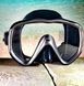 Маска BS Diver SUPERVIZOR чёрный силикон, моностекло